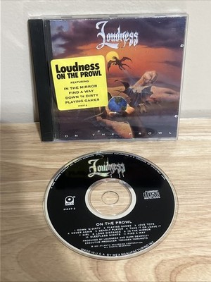 Loudness - On The Prowl CD 1991 Atco ROCK METAL RARE