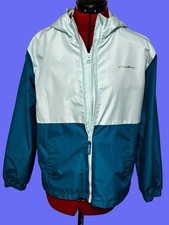 Eddie Bauer Youth Kids Blue Windbreaker Jacket Size Youth Large/XL