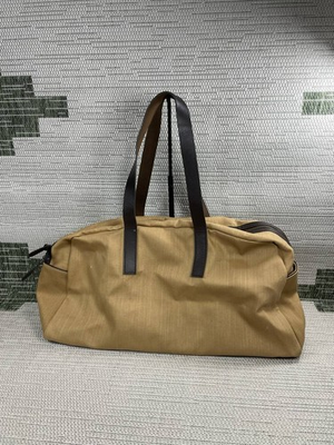 #ad Everlane Bag The Twill Weekender Khaki Brown Inner Pockets Double Handle Duffel $23.99