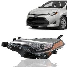 Headlight Assembly Replacement for Corolla L/LE/LE ECO 2017-2019 Headlamp