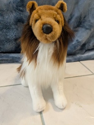 Whispy 16'' Sheltie Dog Douglas Stuffed Animal Plush Cuddle puppy shetland sheep