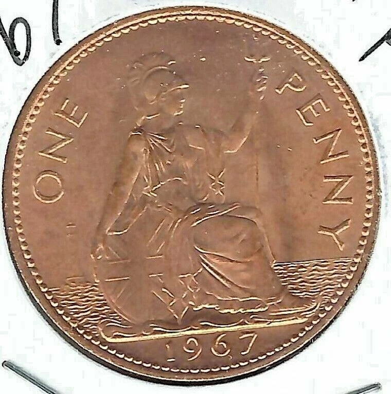 Copper 1967 UK Pennies for sale | eBay