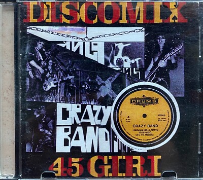 CRAZY BAND - Im Studio CD-R 2001 Unveröffentlicht PUNK ITALIENISCH KBD 77 Monster Selten !!