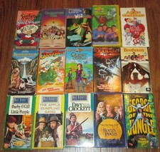 Lot of 15 Kids VHS many disney