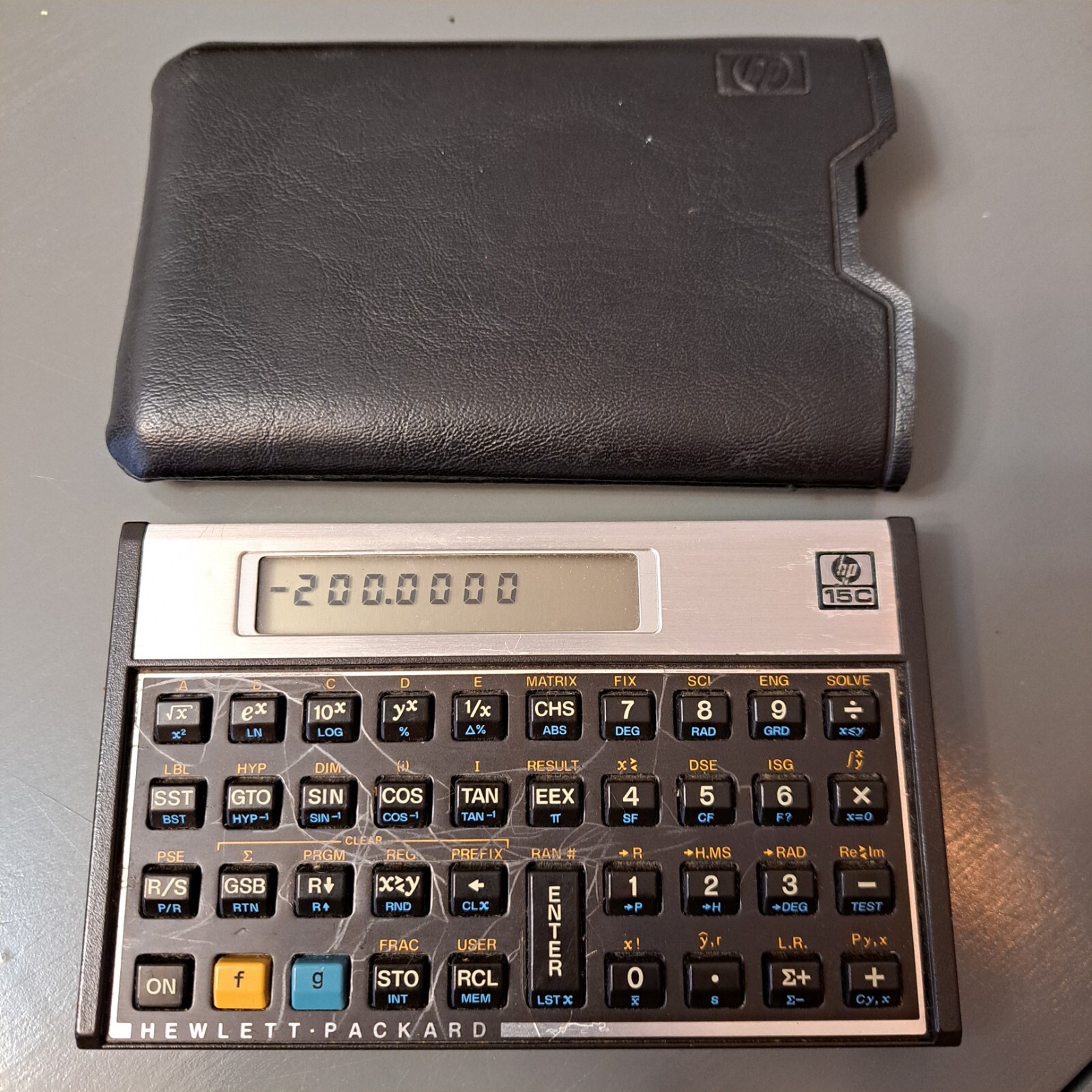 HewlettPackard HP 15C Scientific Handheld Calculator Used Working eBay