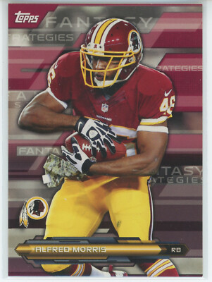 2014 Topps Fantasy Strategies #FFSAM Alfred Morris (Redskins)