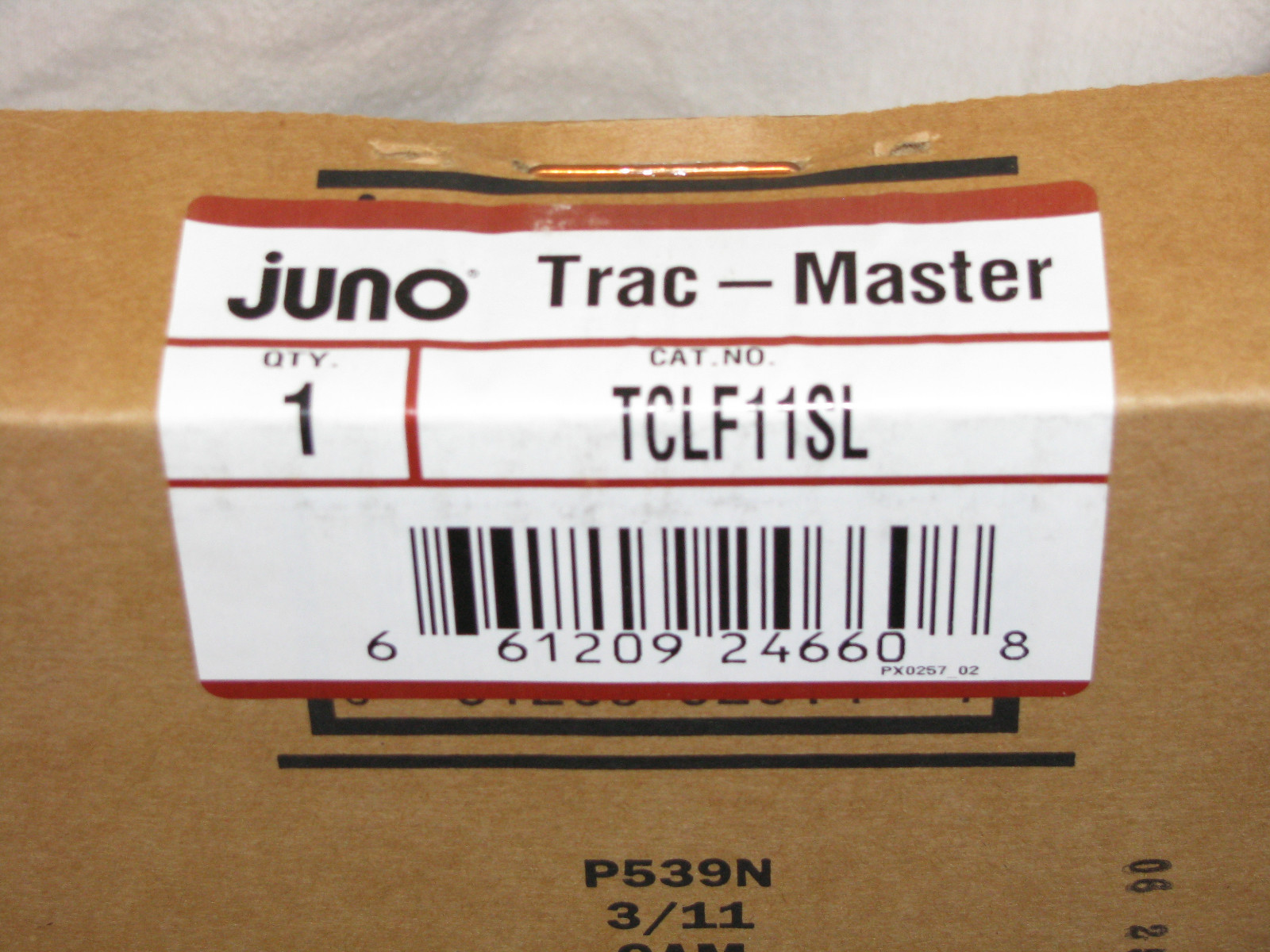JUNO TRACK LIGHTING TracMaster TCLF11SL Current Limiting End Feed