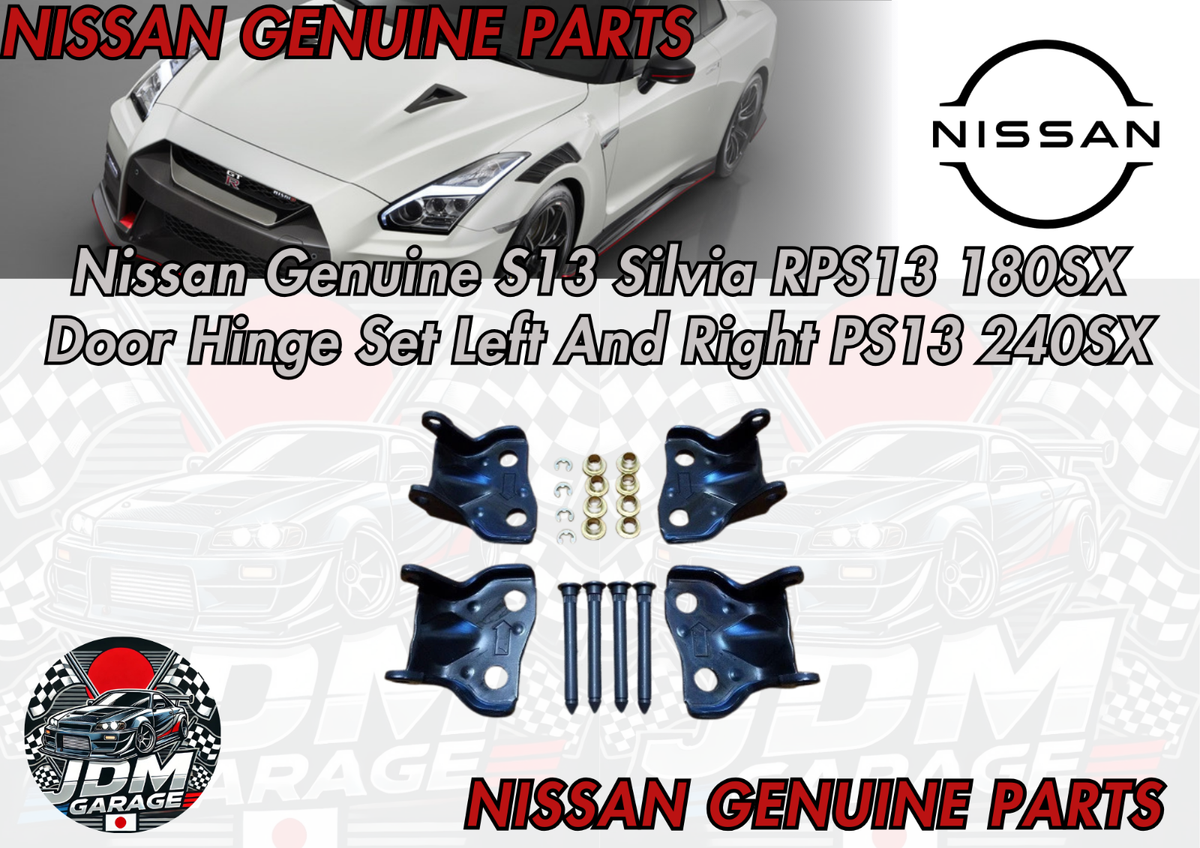 Nissan Genuine S13 Silvia RPS13 180SX Door Hinge Set Left And