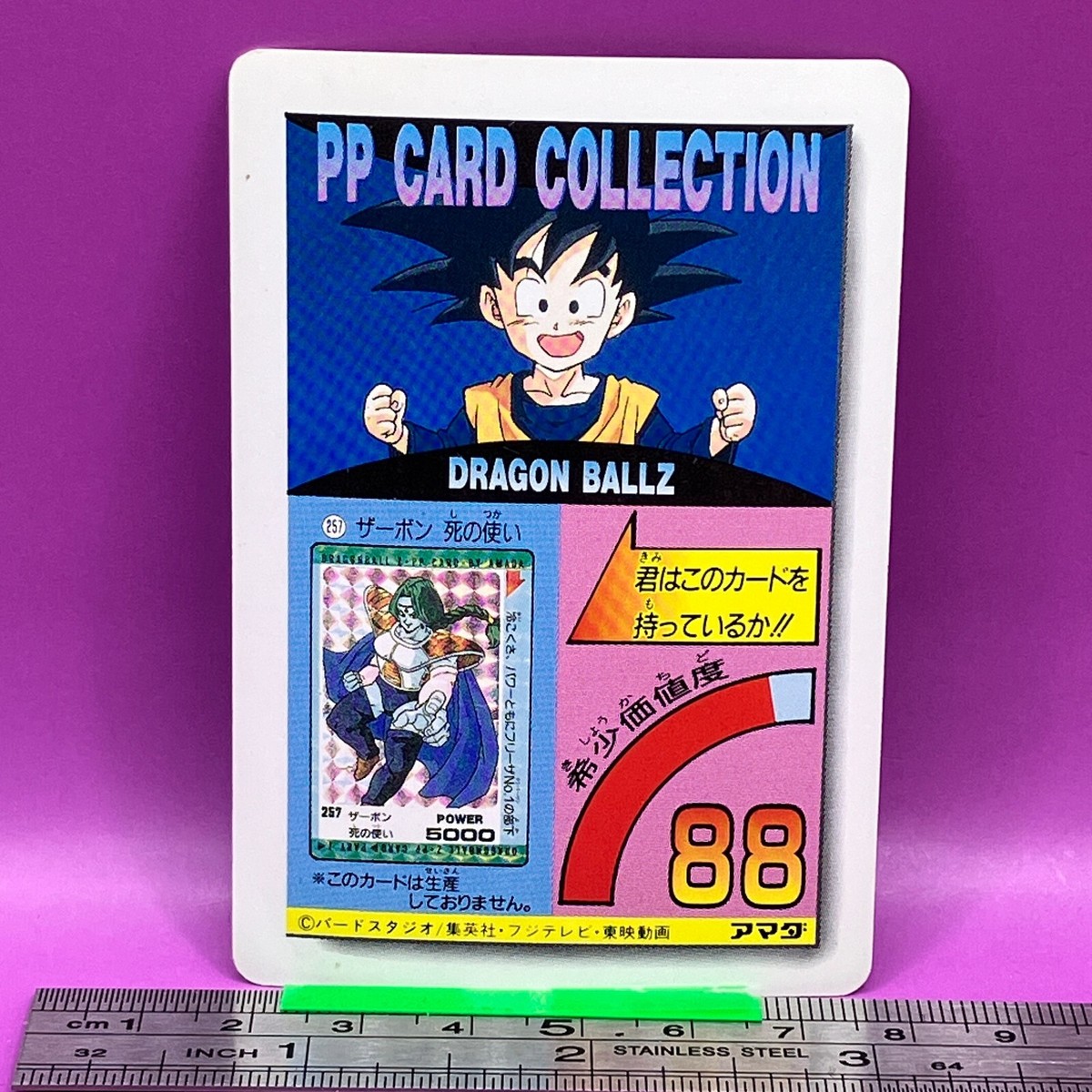 Son Goten 994 Dragon Ball PP Card Part23 DBZ Carddass AMADA