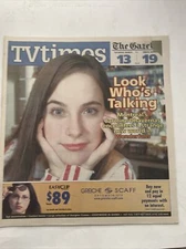 Gazette tv times march 13-19 , 2004 -canadian caroline dhavernas cover