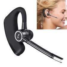 Business Bluetooth Headphone Wireless Earpiece for Android iOS Phone Laptops