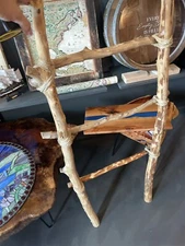 SALE!! Log Blanket Ladder,  Cabin Decor, Poly Sealed, Cedar, Handmade! 52” X 24”