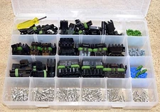 DELPHI WEATHER PACK CONNECTOR MASTER KIT #7XL  910 PIECES   WEATHERPACK