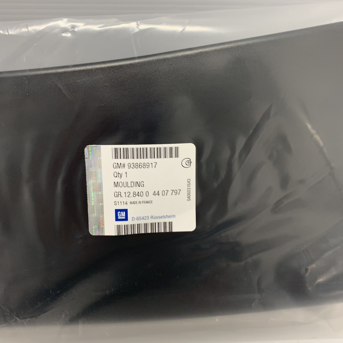 GENUINE Vauxhall opel moulding 93868917 | eBay