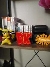 Donkey Kong Video game logo sign 4.5x3.5 (3D printed, man cave, game room, video
