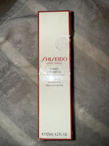 Shiseido Instant Eye and Lip Makeup Remover 4.2 oz / 125ml NEW In Retail BOX