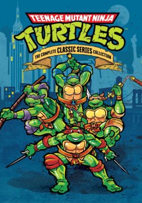 タートルズ/クラシック/TMNT/英語版DVD-BOX(23枚セット)1987年 Teenage Mutant Ninja Turtles Complete Animated Series 23 Disc Set