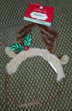 NEW Pet Holiday Antlers Size S/M Dog/Cat