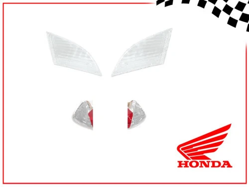 Luci e frecce anteriore trasparente senza marca per scooter