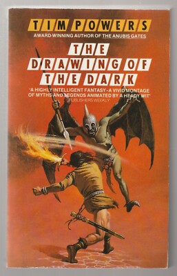 Die Zeichnung der Dunkelheit von Tim Powers. Arthurian Fantasy Taschenbuch Grafton 1987