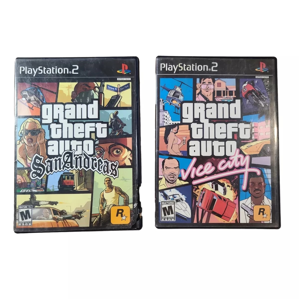 Grand Theft Auto: San Andreas (Sony PlayStation 2 PS2) *BLACK LABEL DISC  ONLY*