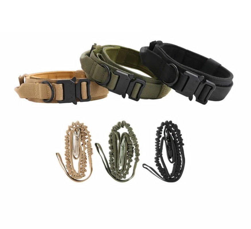 Arnés táctico para perros con asa collar militar grande sin tirar perro de trabajo de EE. UU. Foto 2 de 4