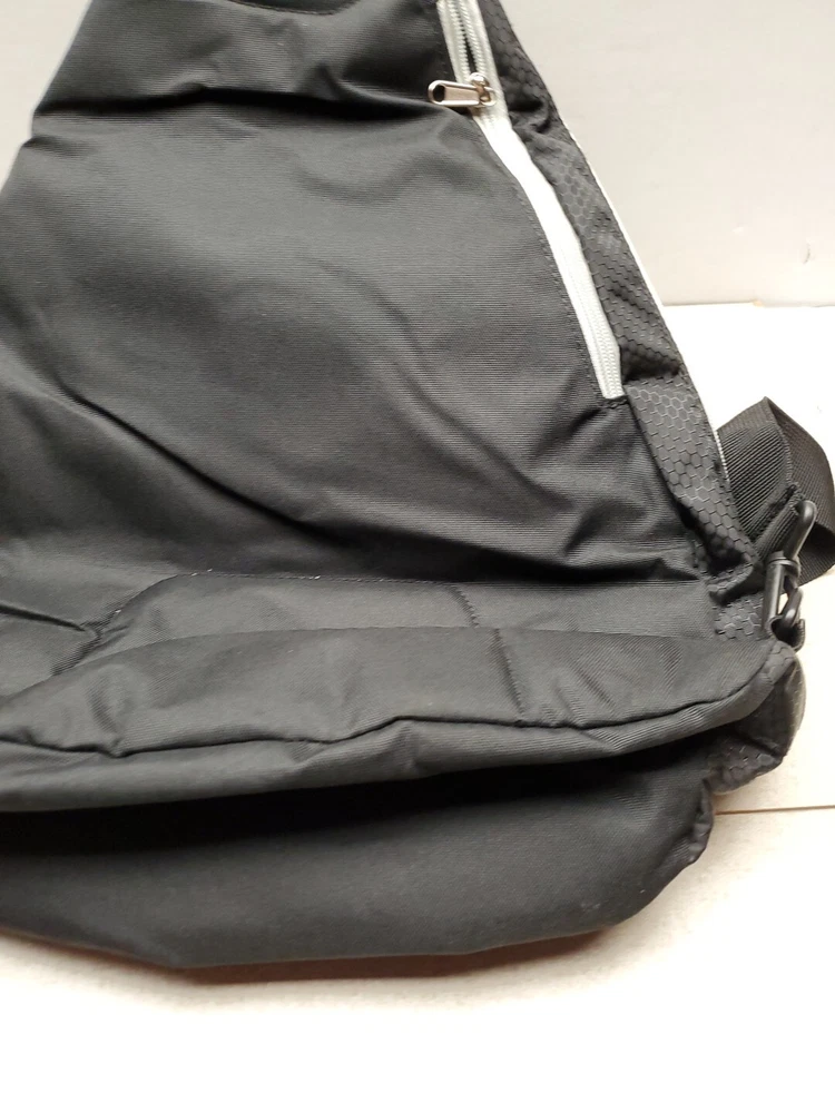 Pickleball Bag Mens Womens Backpack Adjustable Sling Bag Black Pickleball Bag Mens Womens Backpack Adjustable Sling Bag Black