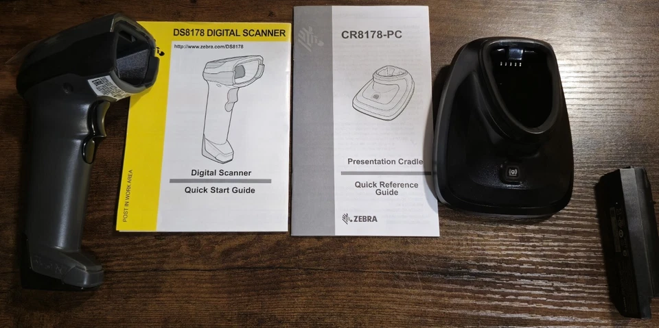 Zebra DS8178 Barcode Scanner With Presentation Cradle Brand New Never Used - Image 4 of 4