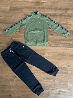 Champion American Classics Sweatsuits Zip Suit Sweatshirt Boys 305092 Jungs Neu