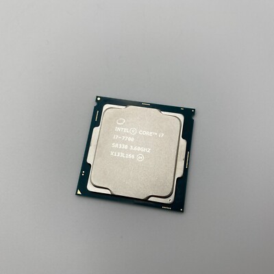 CPU Intel Core i7-7700 CPU Amazon.com: Intel Core i7 i7-7700 Quad-core (4 Core) 3.60 GHz