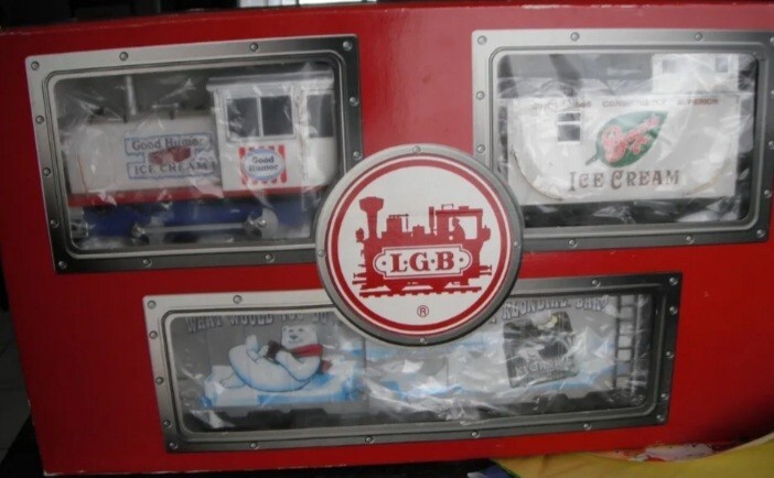 LGB 70634 GOOD HUMOR ICE CREAM SET NEW IN BOX NO TRACK OR