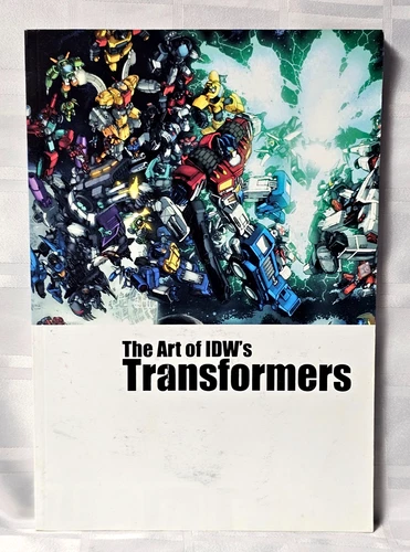 THE ART OF IDW'S TRANSFORMERS PAPERBACK BOOK 2008 FIRST PRINTING COMIC AUTOBOT