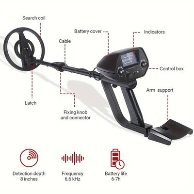 NEW Above Ground and Below Water IP7 Waterproof Metal Detector 40% Discount