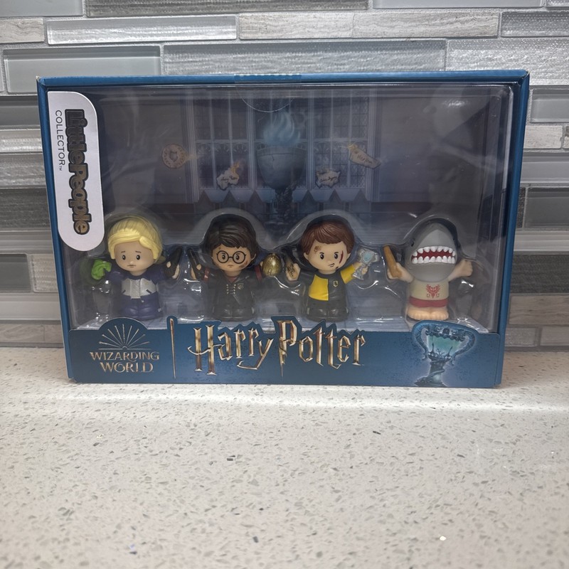 New Harry Potter Little People Collectible Doll Set Of 4 In Unopened Box