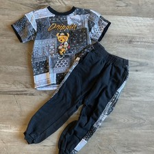 Quad Seven 2 Piece Outfit Set "Drippin" Sweatpants Short sleeve Shirt 7