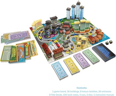 HOTEL Das klassische Fünf Sterne Familienspiel IDEAL 2-4 Spieler 8+