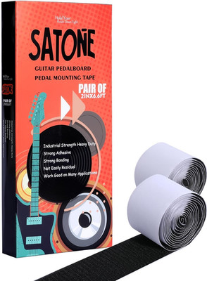 Heavy Duty Hook and Loop Pedalboard Tape - 2'' Wide 6.6FT Long