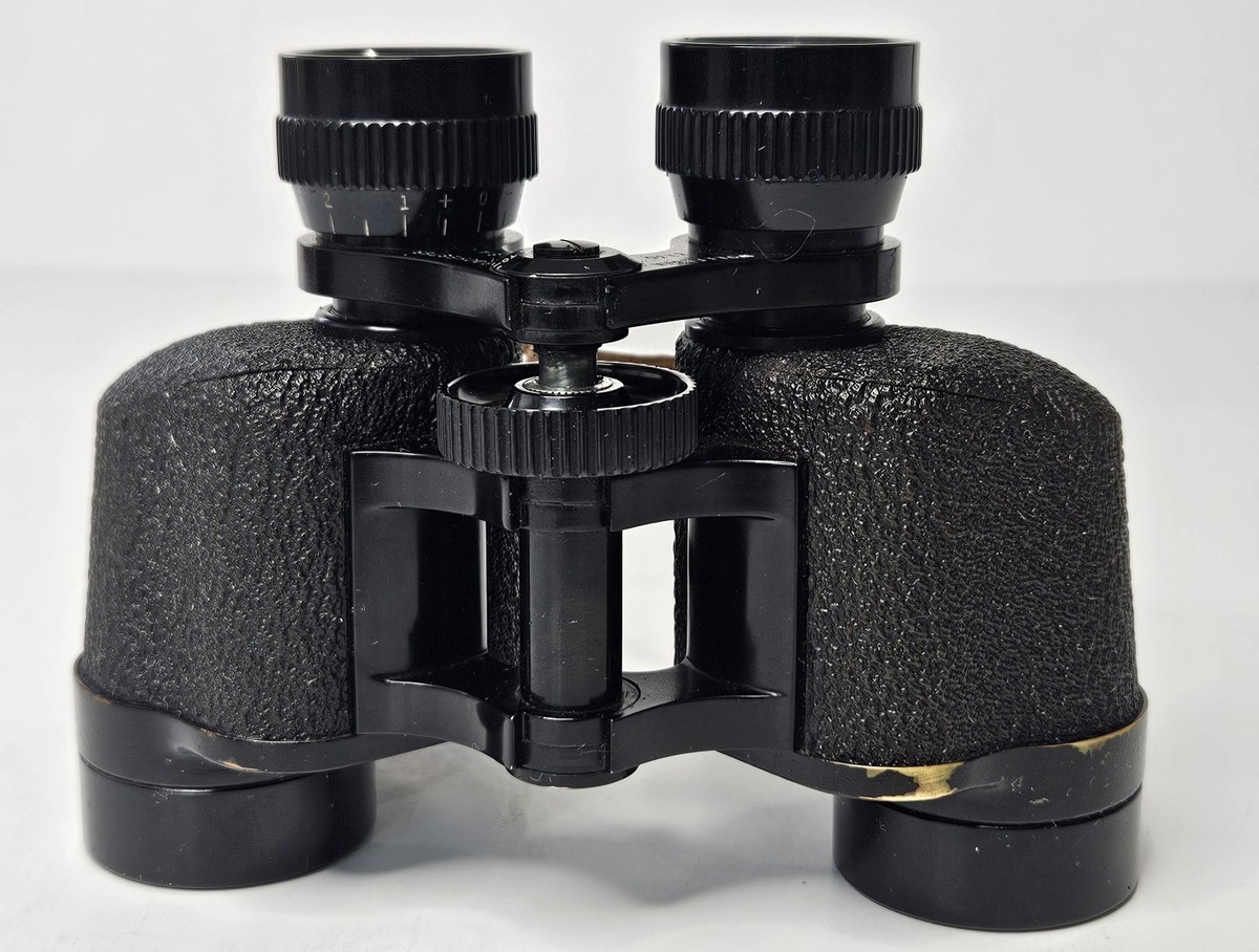 Vintage 1930's WWII Era Binoculars Wollensak 8 x 30 Rochester NY w