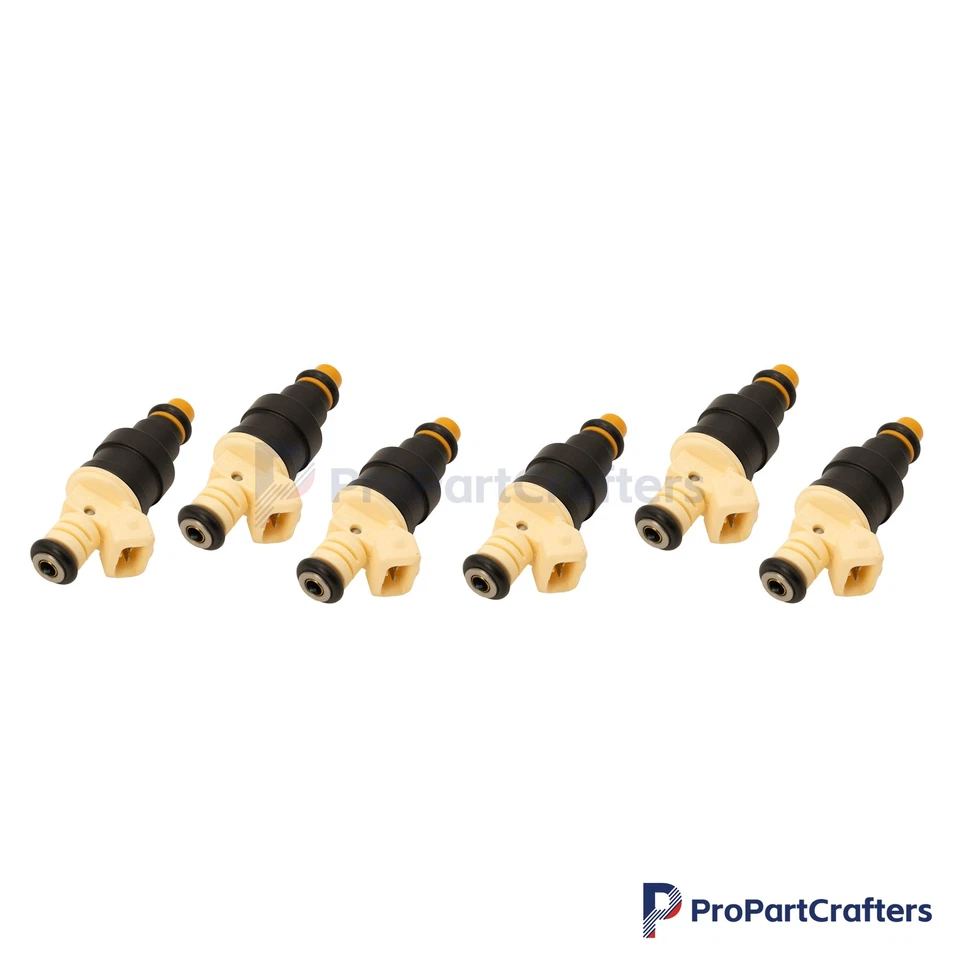 6x For BMW E36 3 Series MS GT 3.0 24V S50B30 1992-1995 Fuel Injectors 0280150701 Foto 2 de 4