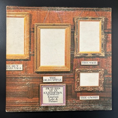 Emerson Lake & Palmer   Pictures At An Exhibition LP UK Island HELP 1 1971