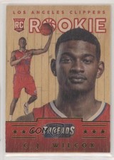 2014-15 Panini Threads Wood Rookies CJ Wilcox #356 1q9