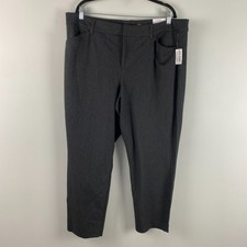 Old Navy Pixie Skinny Ankle Pants Size 20 High Rise Dark Gray