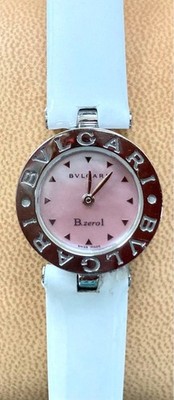 BVLGARI Bzero1 Pink Shell Dial BZ22S Gebraucht, Top Zustand