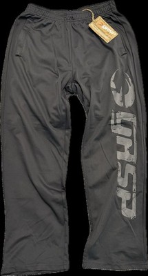 GASP Trainingshose Sporthose Fitness Hose Grau Größe M 