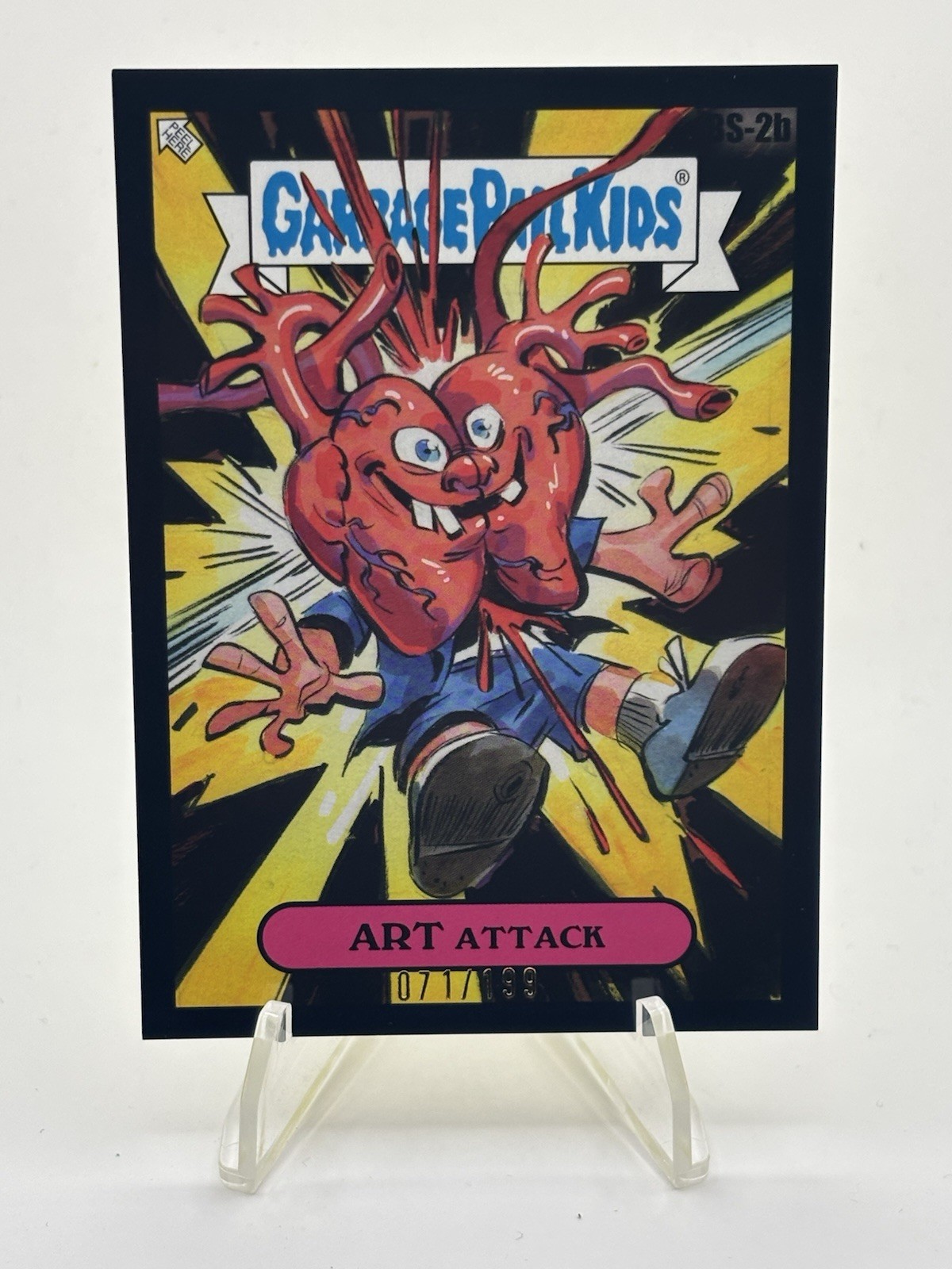 2024 Topps GPK Garbage Pail Kids Green Day Art Attack Black /199