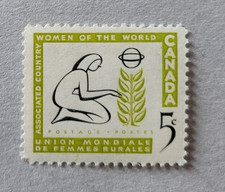 CANADA STAMP #385 - Woman and Tree (1959) 5¢ MNH OG