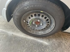 Used Wheel fits: 2021 Nissan Versa 15x6-1/2 steel Grade A