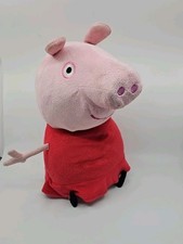 Talking Soft Peppa Pig Plush Toy 2003 Rare Retro Cute Cuddly