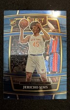 2021-22 Panini Select - Concourse Jericho Sims #87 Blue (RC)