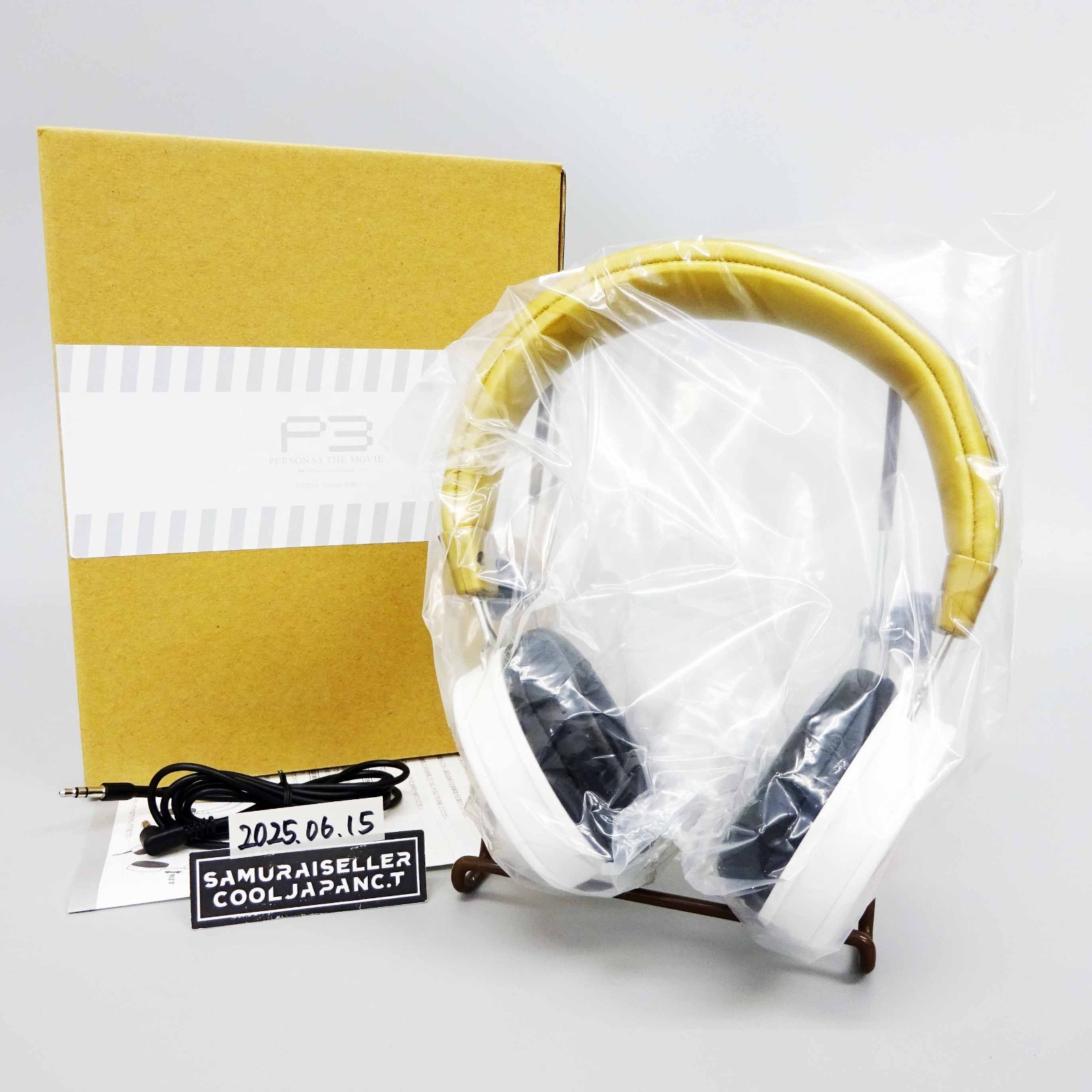 Dispositivo de cabeza Persona 3 Aigis Aegis Auriculares Aniplex Jika Net Tanaka Limited NUEVO